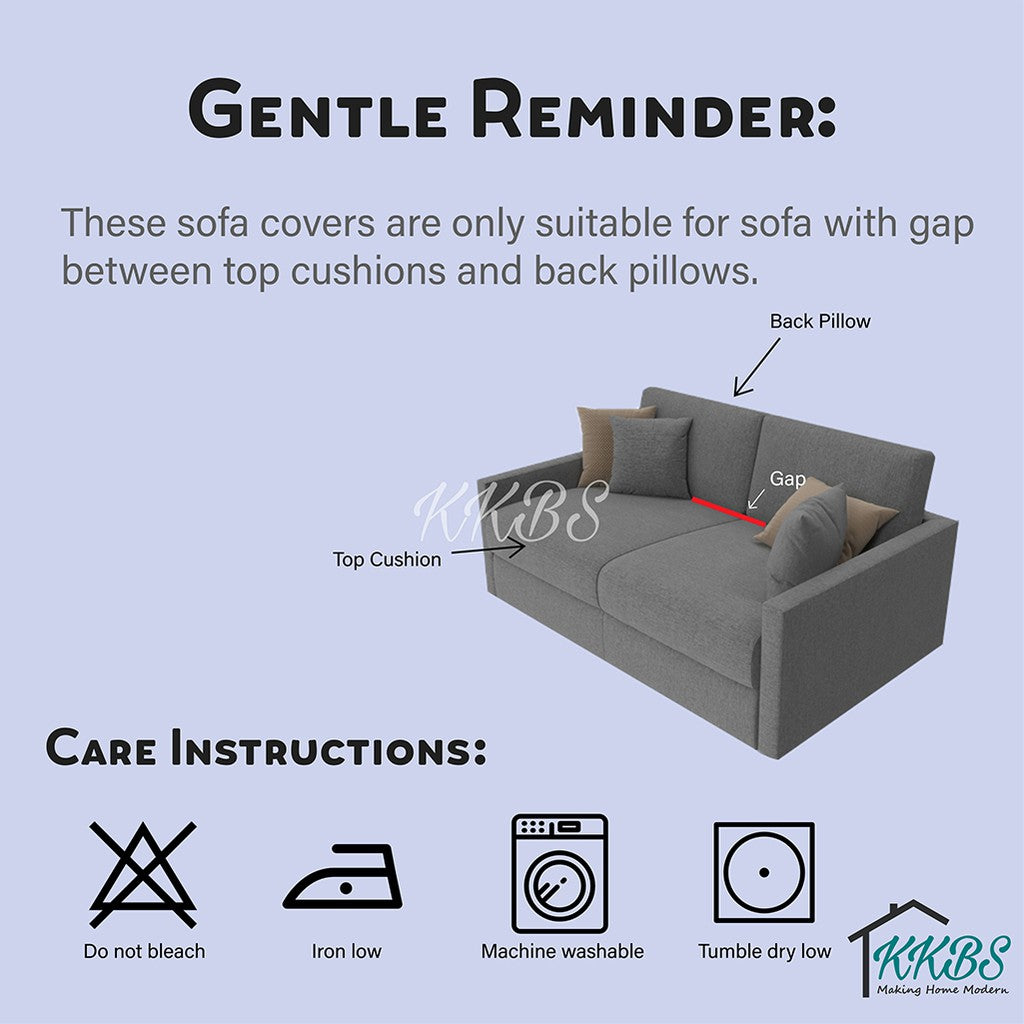 Anti Skid Scratch Protector Milk Fiber Elastic Cushion Sofa Cover Page 1