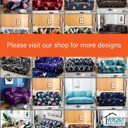 Anti Skid Scratch Protector Milk Fiber Elastic Sofa Cover Page 2