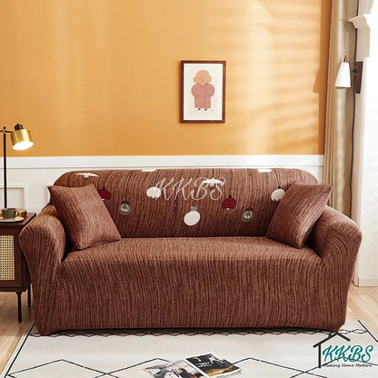 Anti Skid Scratch Protector Milk Fiber Elastic Sofa Cover Page 2