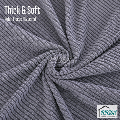 Anti Skid Scratch Protector Solid Colour Cushion Sofa Cover