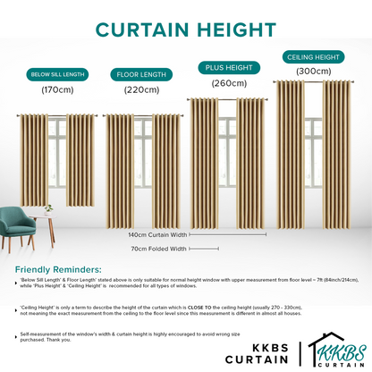 Camilla Semi Blackout Curtain Ready Made (Page 2)