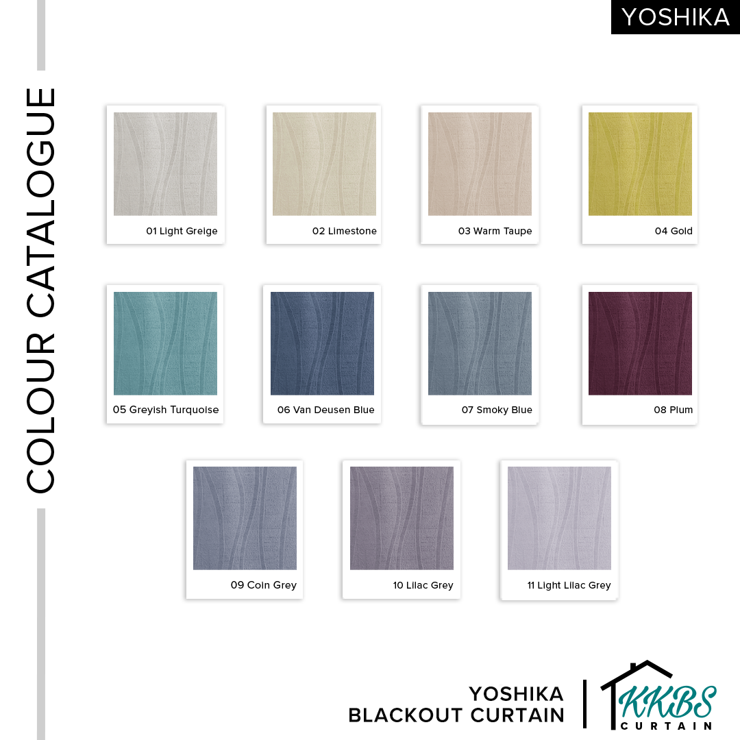 Yoshika Blackout Curtain Custom Made