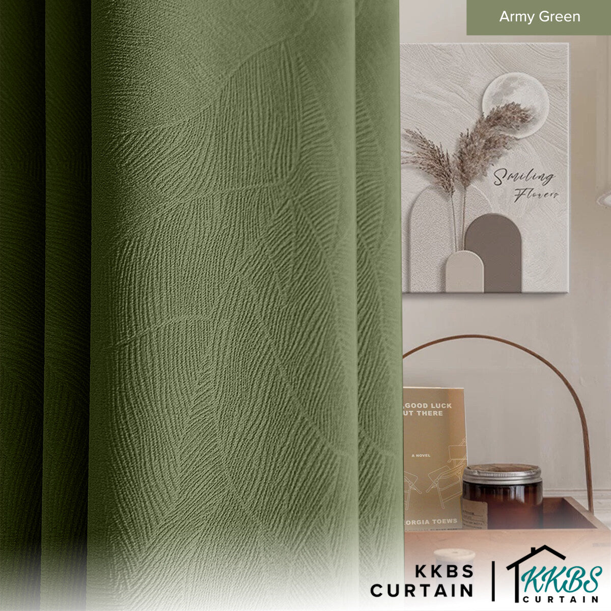 Fiora 98-99.9% Blackout Curtain Ready Made Standard Width