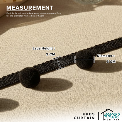 Lanis Curtain Laces Cut by Metre