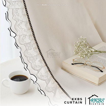 Ellis Curtain Laces Cut by Metre