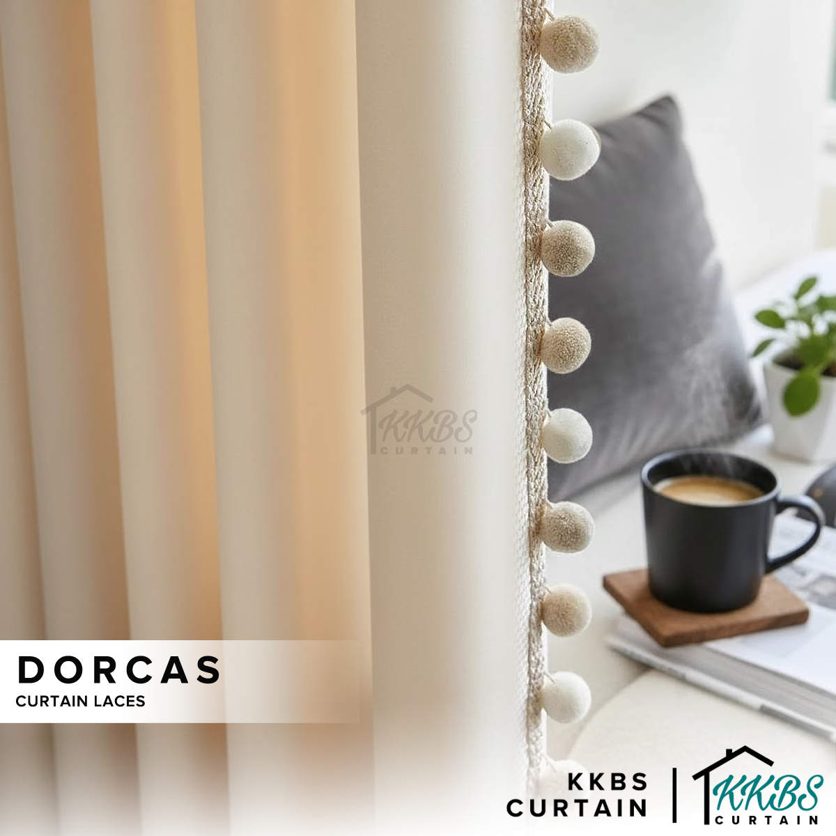 Dorcas Curtain Laces Cut by Metre