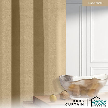 Melina 90-98% Blackout Curtain Ready Made Hook &amp; Eyelet - Extra Width