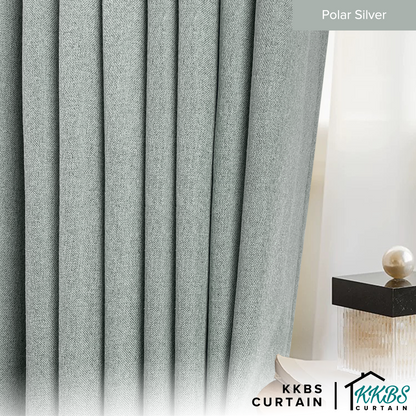 Mizuka 100% Blackout Curtain Ready Made Standard Width