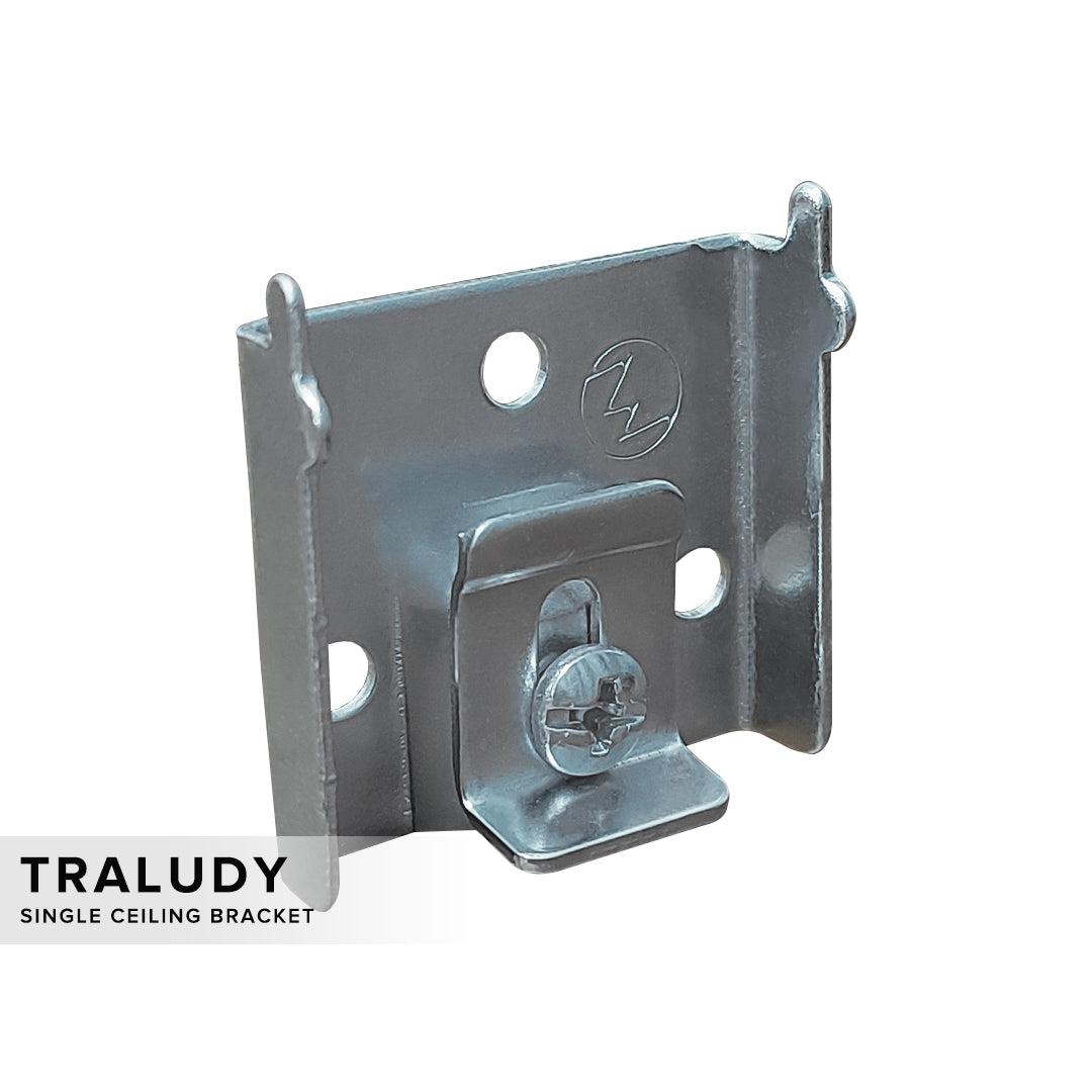 Traludy Curtain Track Single Ceiling Bracket