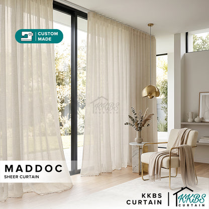Maddoc Sheer Curtain Custom Made
