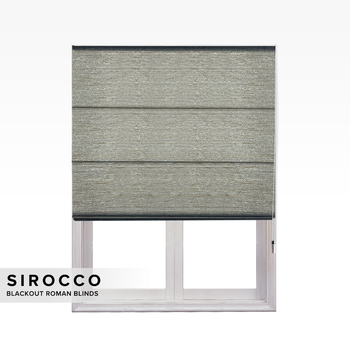 Sirocco Blackout Roman Blinds Custom Made
