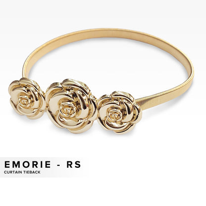 Emorie Rose Design Curtain Tieback