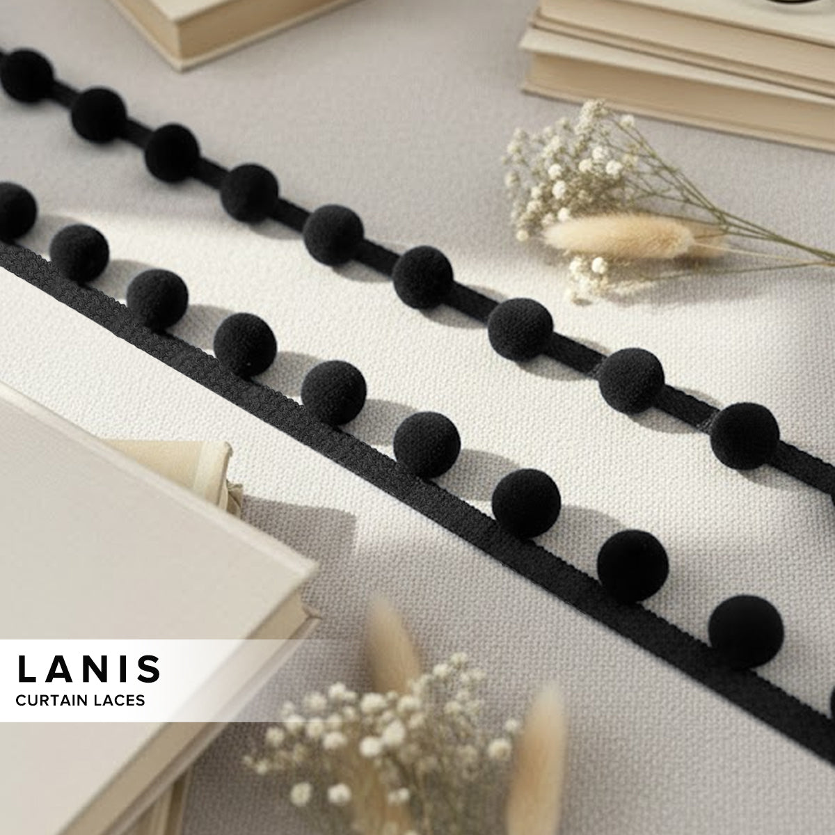 Lanis Curtain Laces Cut by Metre