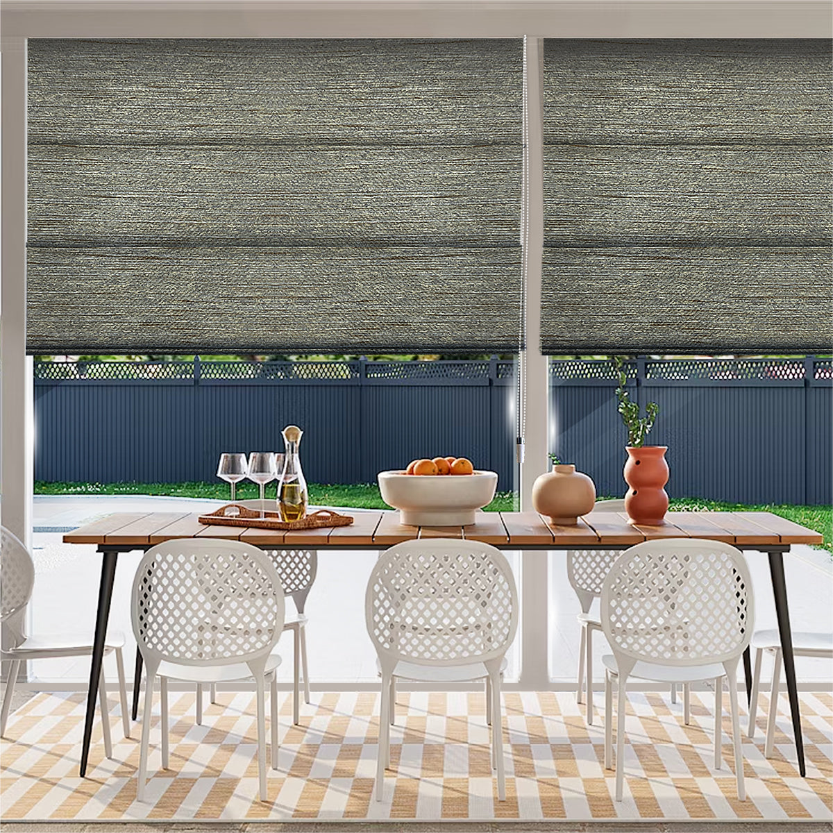 Sirocco Blackout Roman Blinds Custom Made