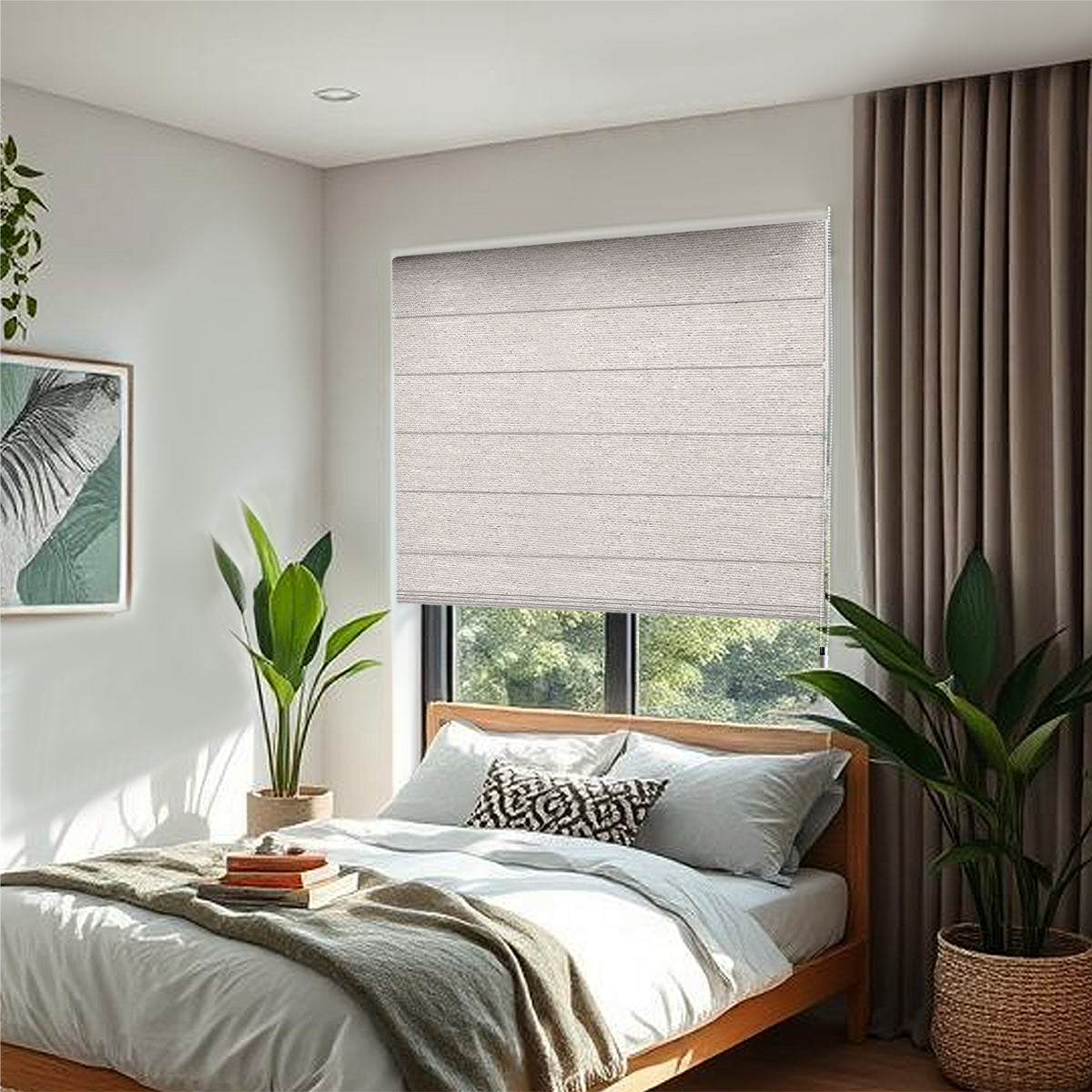 Carminho 100% Blackout Roman Blinds Custom Made