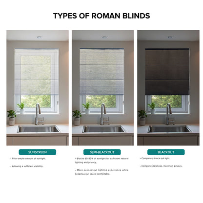 Luciano Semi Blackout Roman Blinds Custom Made - Page 2