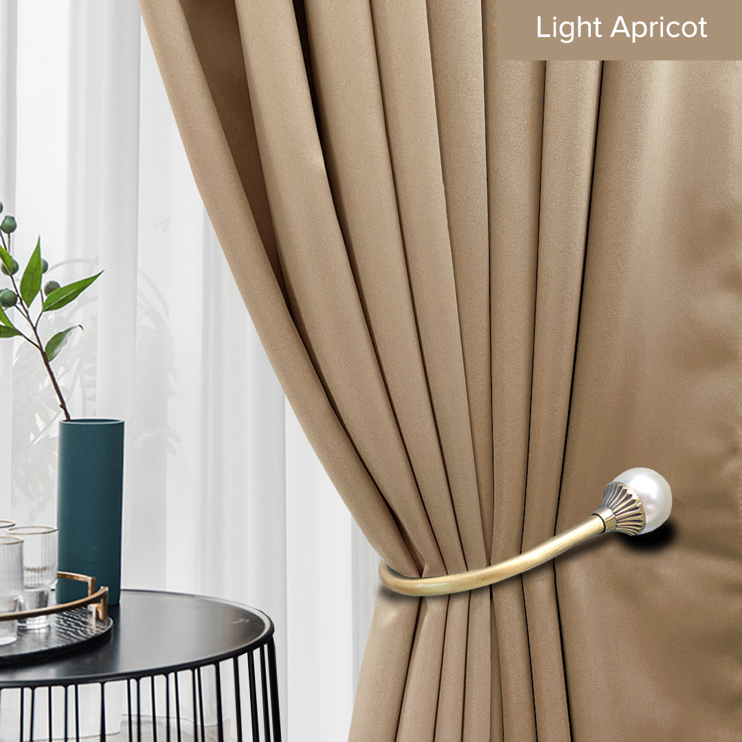 Canola 80%+ Blackout Curtain Minimalist Hook &amp; Eyelet