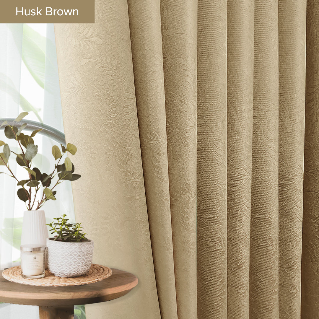 Palora 90-95% Blackout Curtain Ready Made