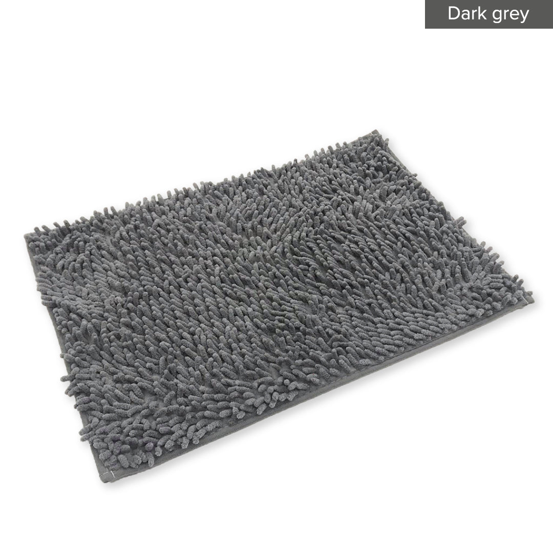 Chenille Microfiber Long Hair Floor Mat / Door Mat