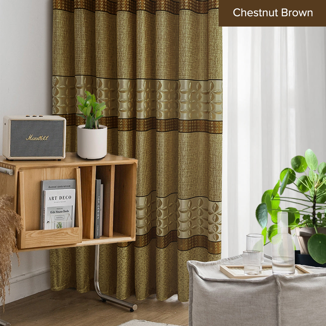 Richia Semi Blackout Curtain Ready Made