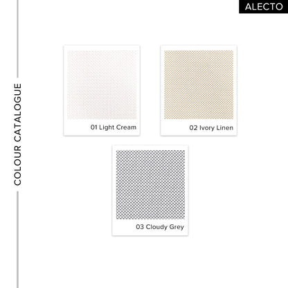 Alecto 100% Blackout Roller Blinds Custom Made