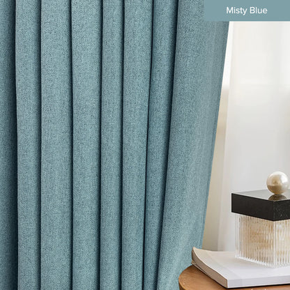 Mizuka 100% Blackout Curtain Ready Made - Standard Width