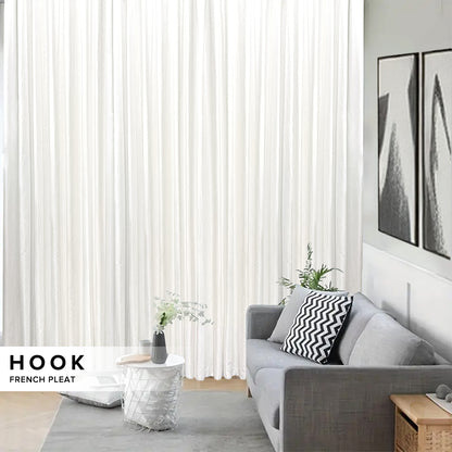 Graciela Privacy Sheer Curtain Ready Made