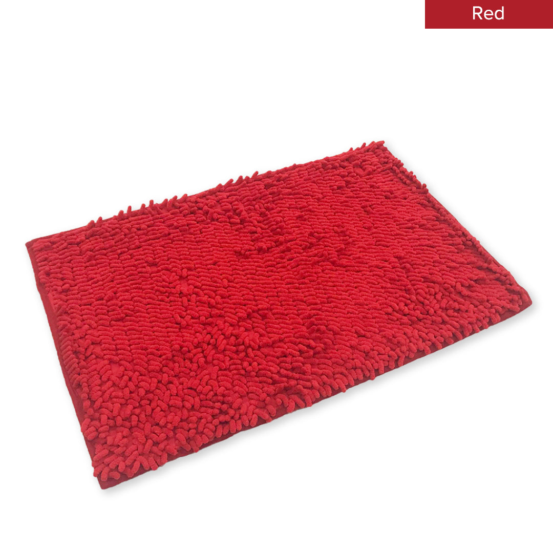 Chenille Microfiber Long Hair Floor Mat / Door Mat