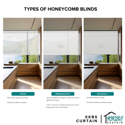 Juliano 26mm Sheer Honeycomb Blinds Custom Made