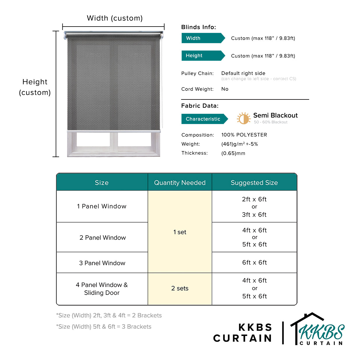 Haruko Semi Blackout Roller Blinds Custom Made