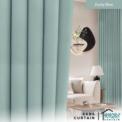 Morina 85-95% Blackout Curtain Ready Made Extra Width