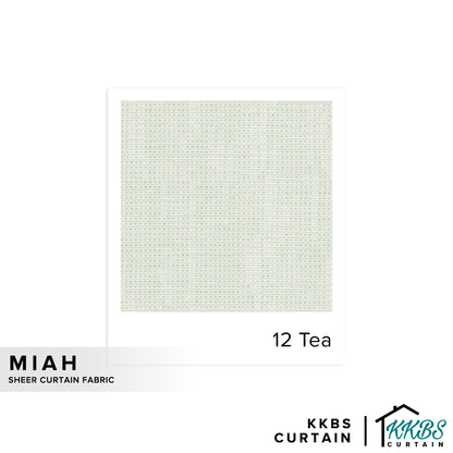 Miah Sheer Curtain Custom Made
