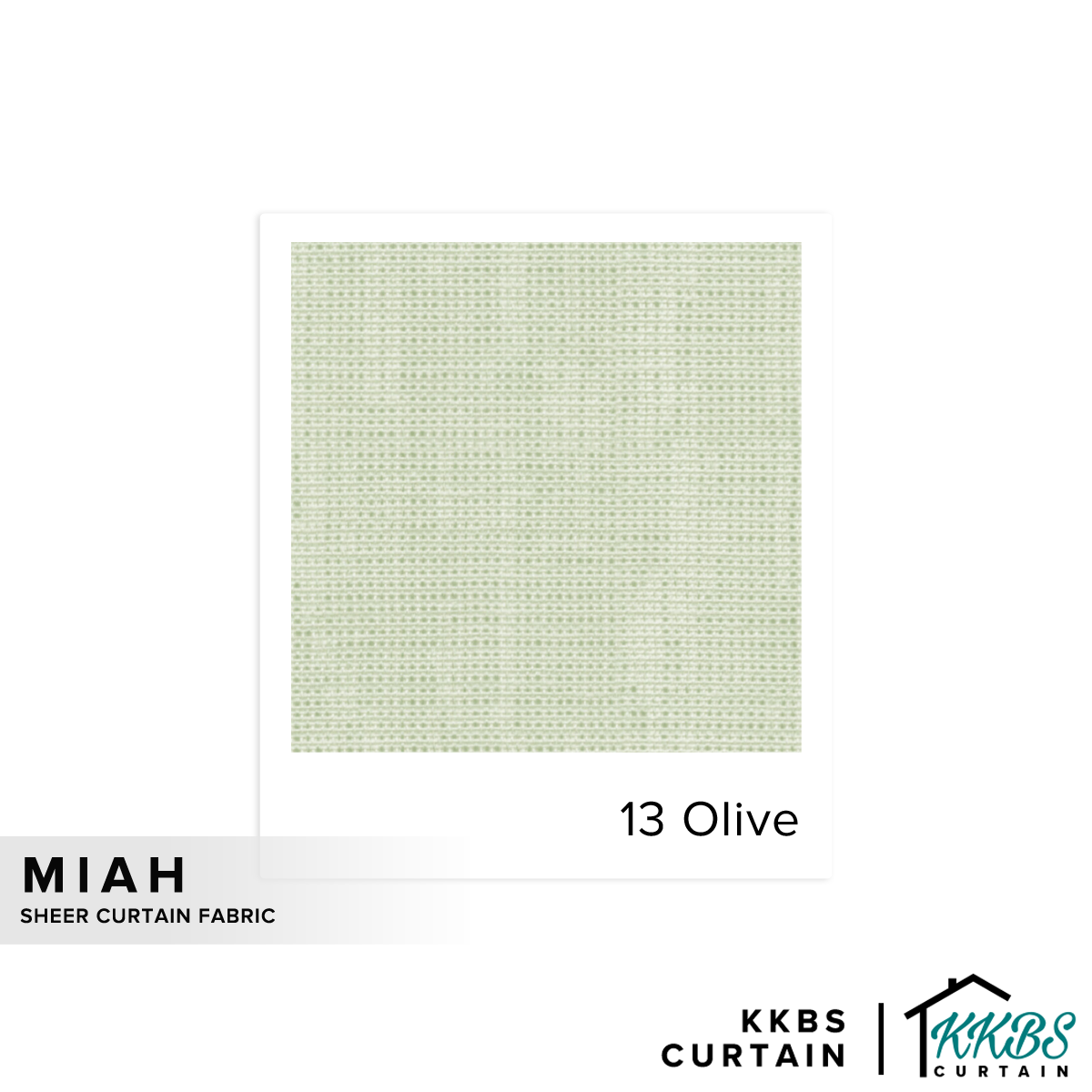 Miah Sheer Curtain Custom Made