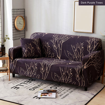 Anti Skid Scratch Protector Milk Fiber Elastic Cushion Sofa Cover Page 1