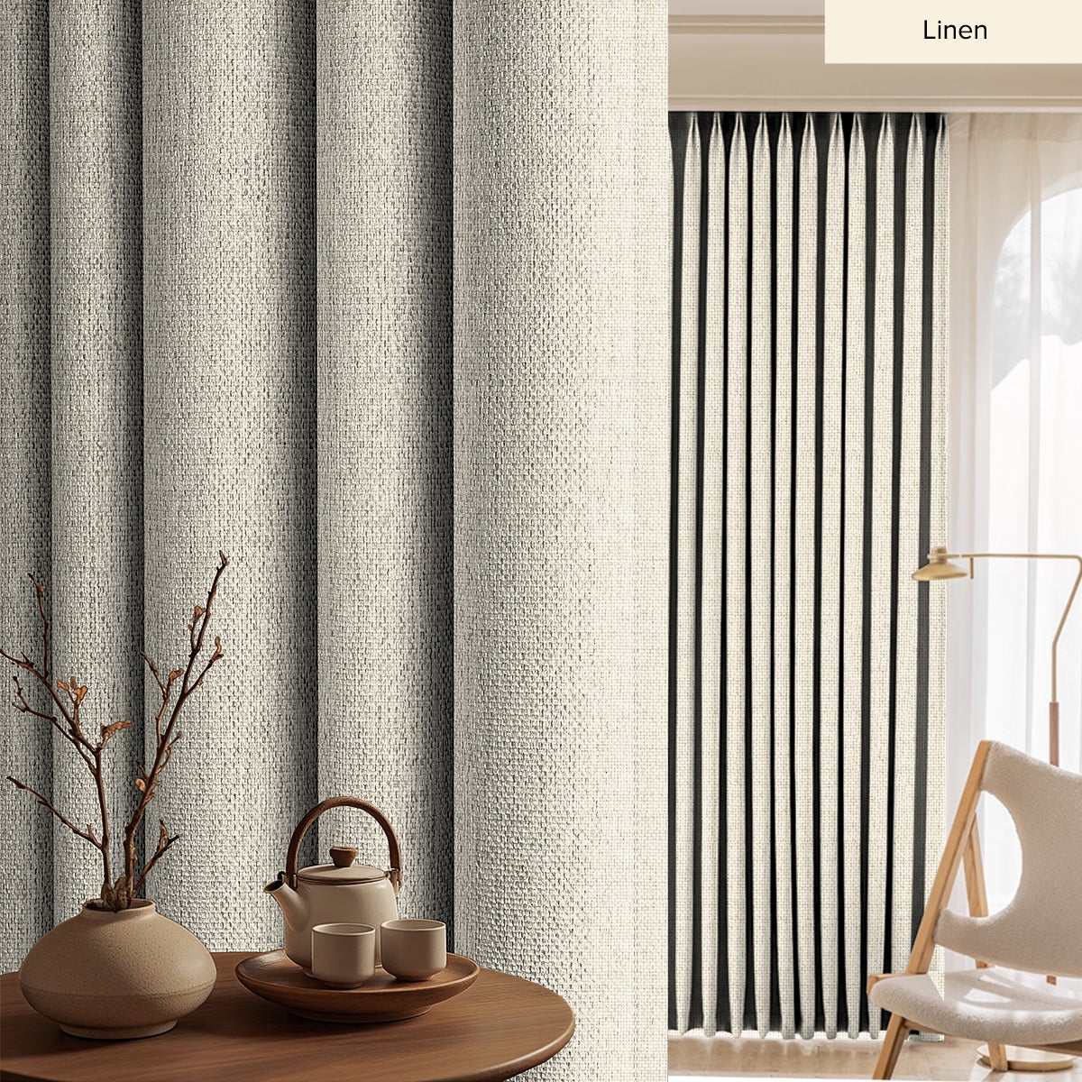 Aldino Blackout Curtain Custom Made