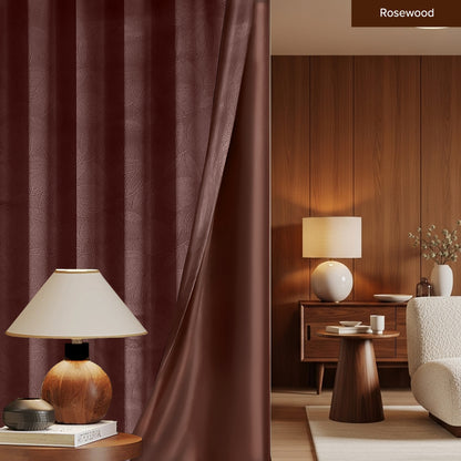 Miranda 90-98% Blackout Curtain Ready Made - Extra Width
