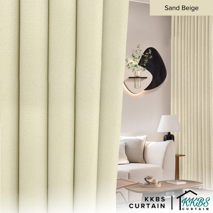 Morina 85-95% Blackout Curtain Ready Made Standard Width