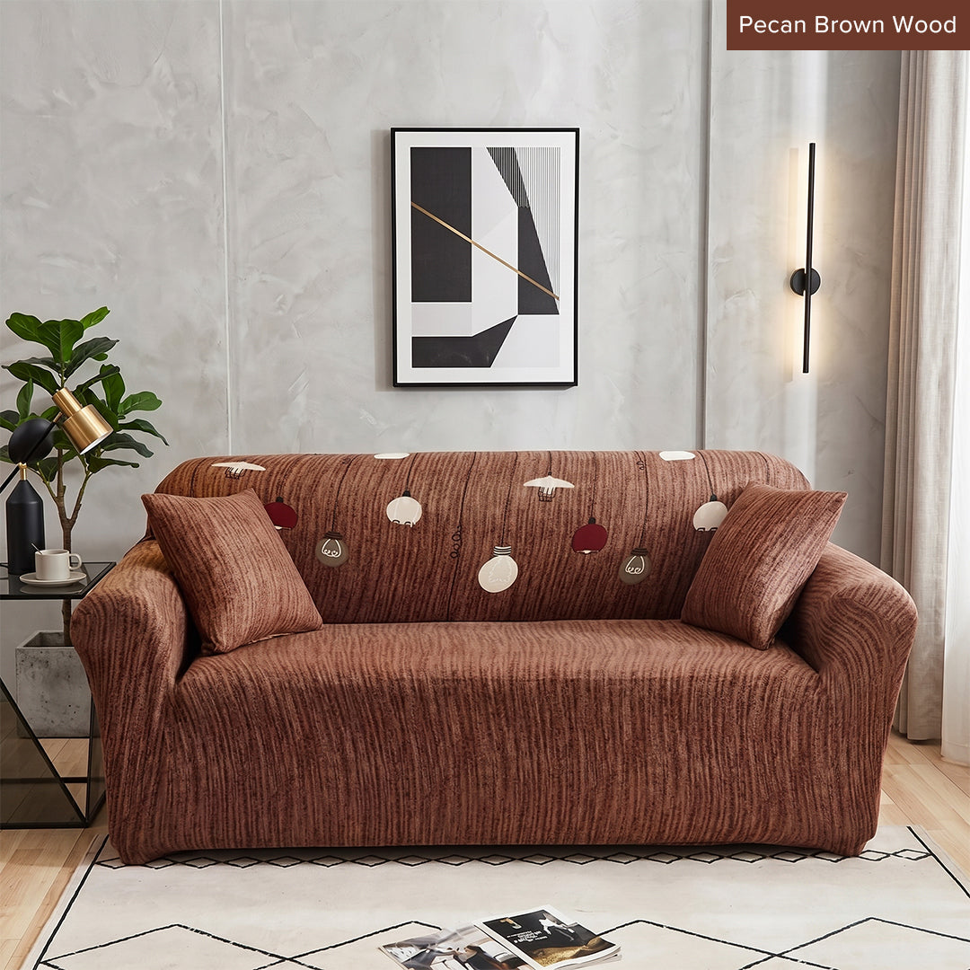 Anti Skid Scratch Protector Milk Fiber Elastic Sofa Cover Page 2