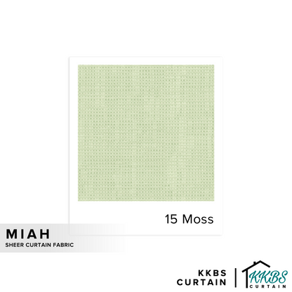 Miah Sheer Curtain Custom Made