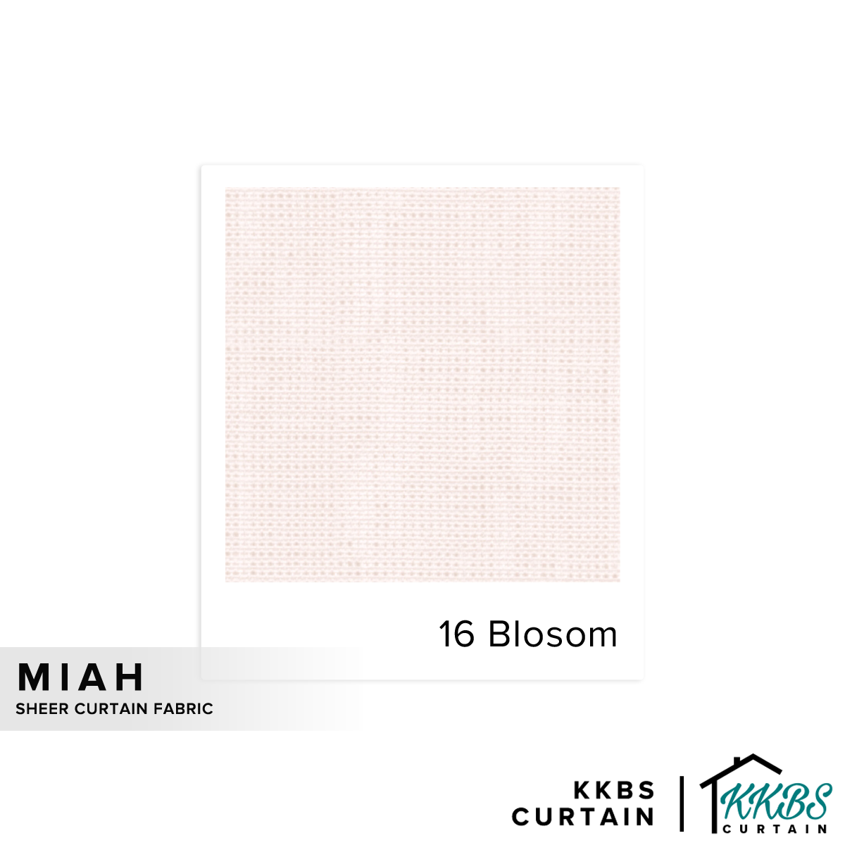 Miah Sheer Curtain Custom Made