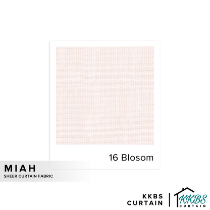 Miah Sheer Curtain Custom Made