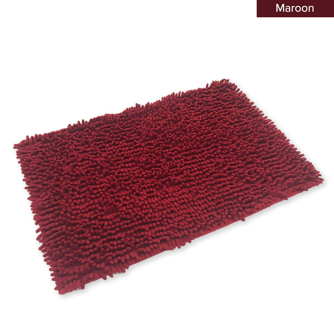 Chenille Microfiber Long Hair Floor Mat / Door Mat