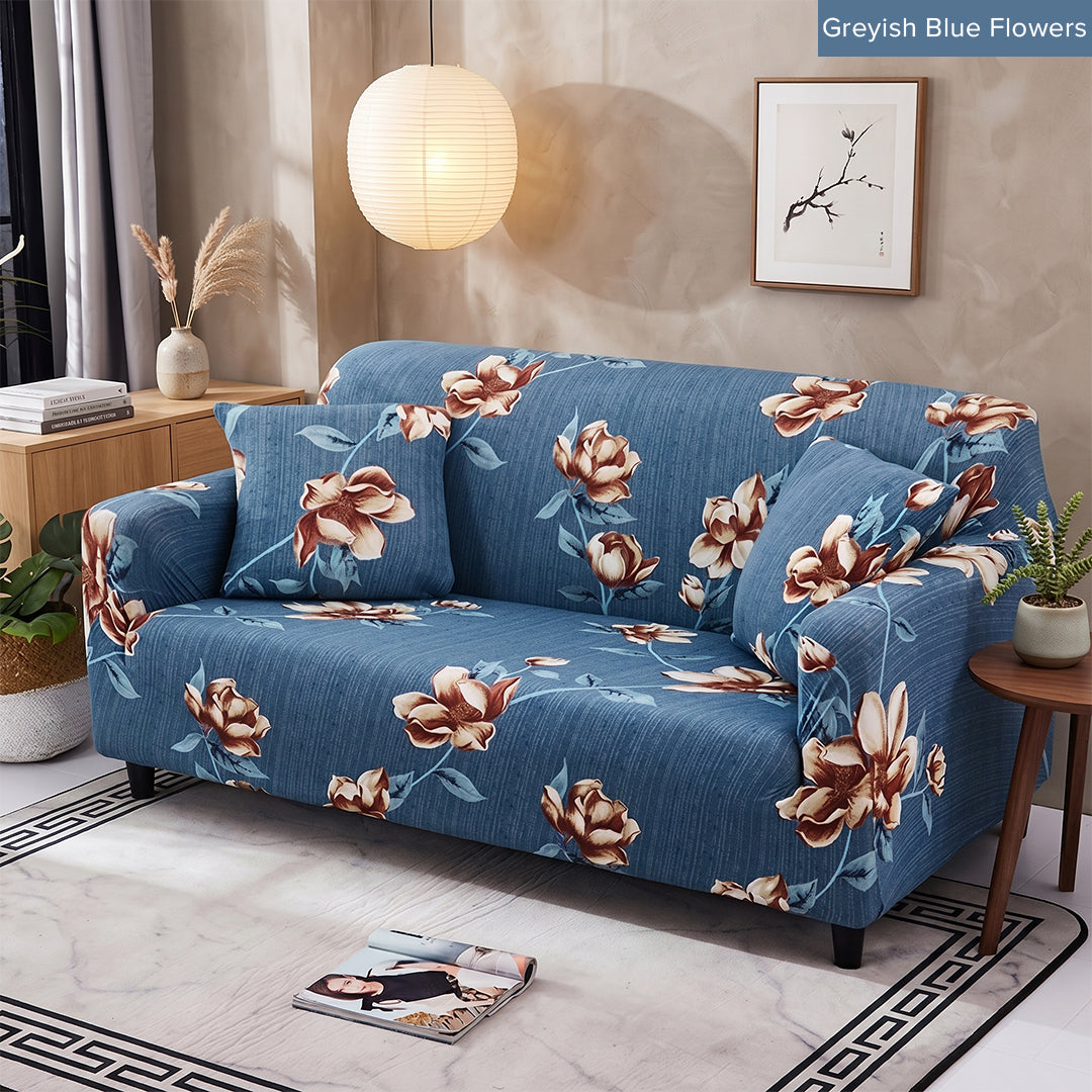 Anti Skid Scratch Protector Milk Fiber Elastic Sofa Cover Page 2