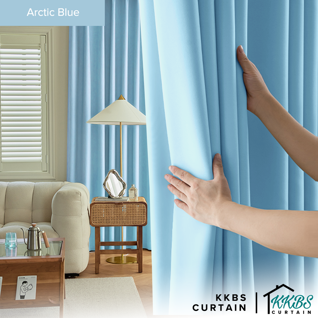 [RM88 HUAT HUAT DEALS] Estella 90 - 99% Blackout Curtain Ready Made