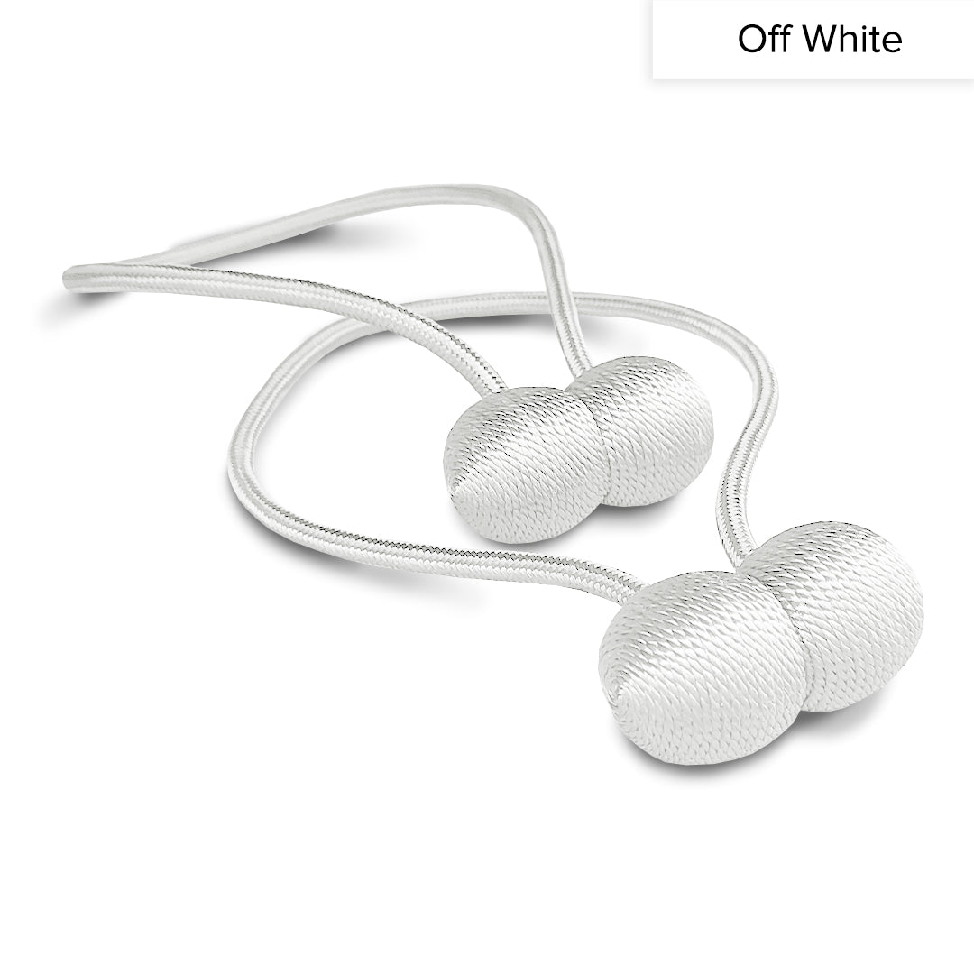 Ellie Magnetic Earbud Curtain Tieback