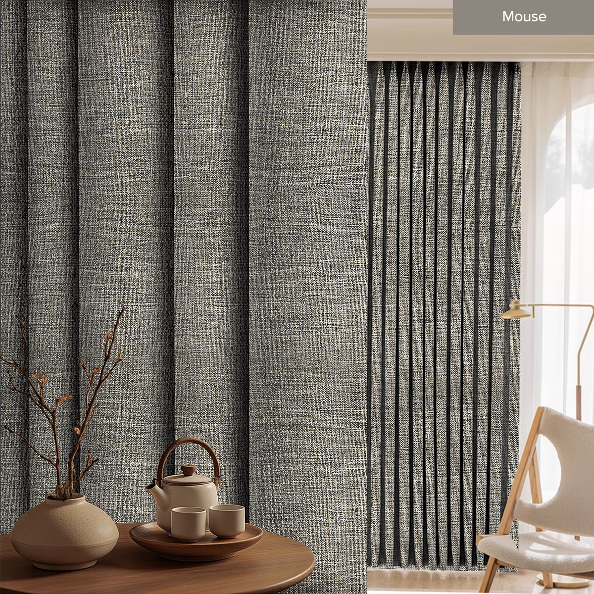 Aldino Blackout Curtain Custom Made