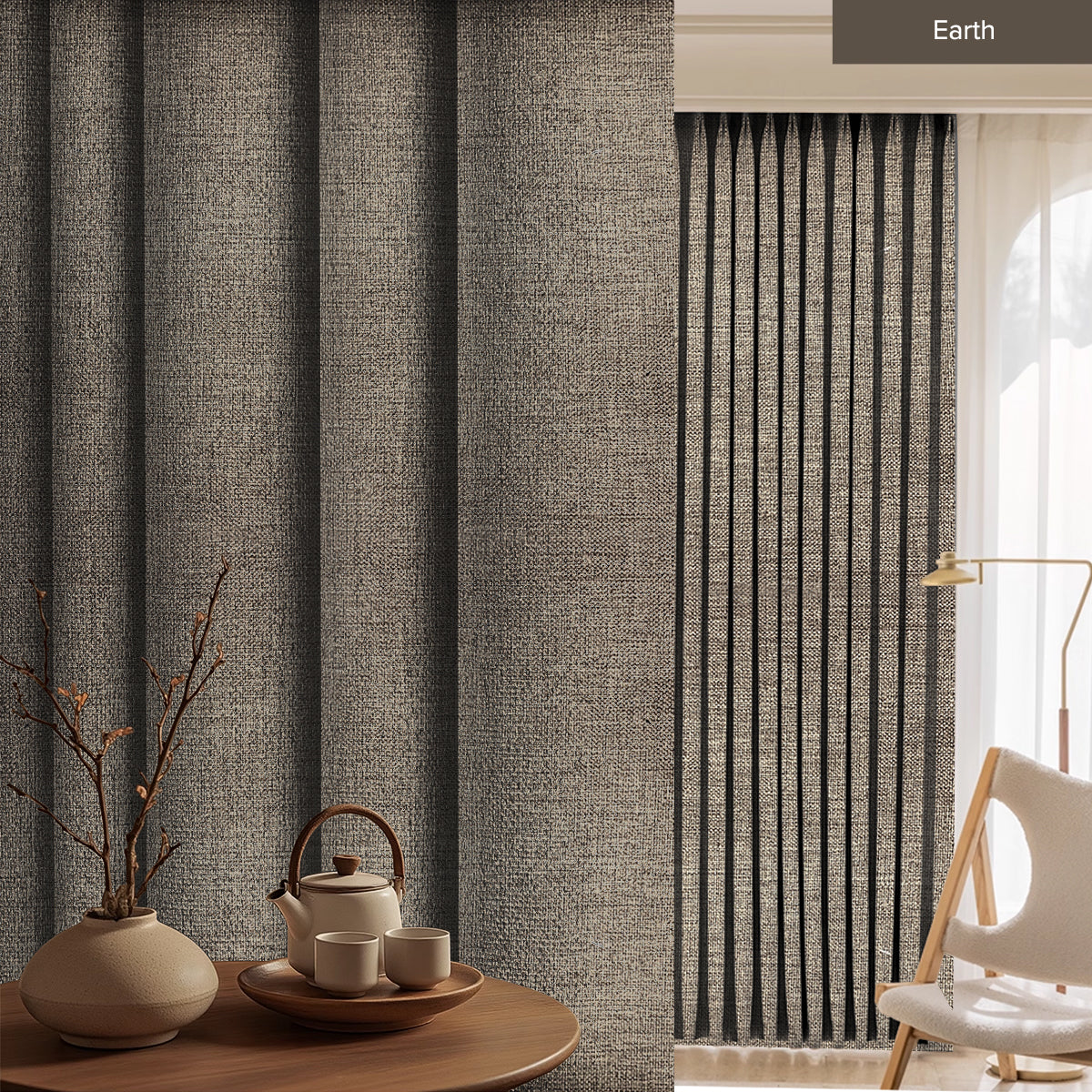 Aldino Blackout Curtain Custom Made