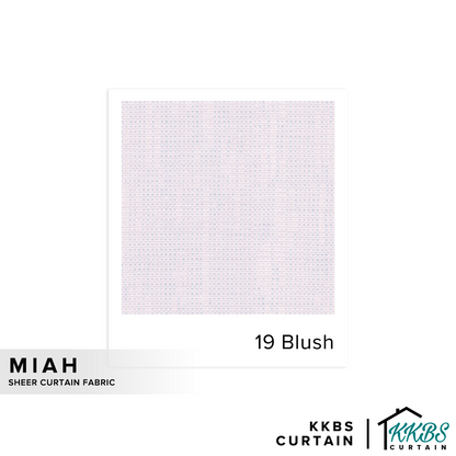Miah Sheer Curtain Custom Made