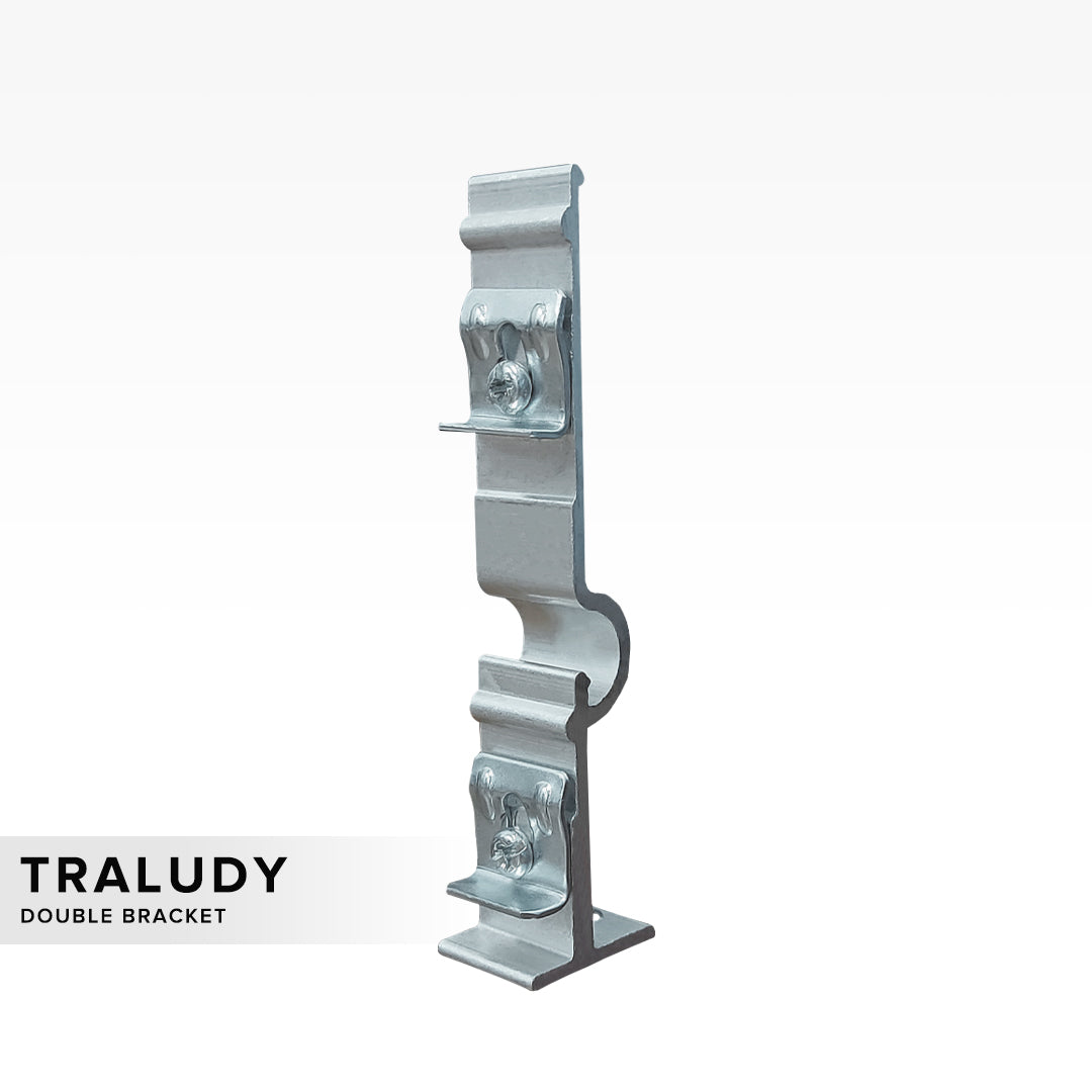 Traludy Curtain Track Double Bracket
