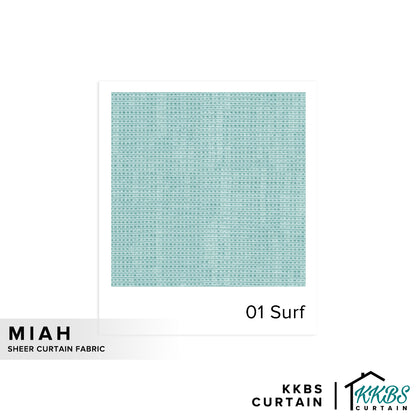Miah Sheer Curtain Custom Made